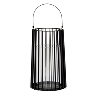 Lynk Large Lantern With Handle And Glass Candle Holder - Thumb 1