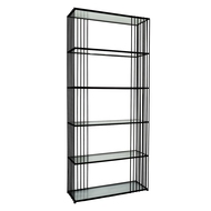 Alto Shelf Unit With Glass Shelves - Thumb 2