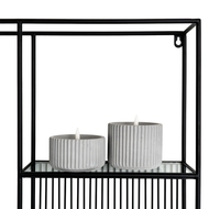 Axis Shelf Unit With Glass Shelves - Thumb 5