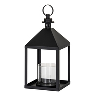 Astra Medium Lantern With Glass Candle Holder - Thumb 1