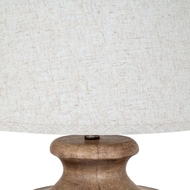 Marbelle Table Lamp With Edged Linen Shade - Thumb 4