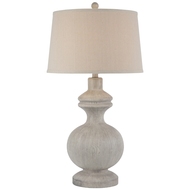 Amorie Table Lamp With Linen Shade - Thumb 1