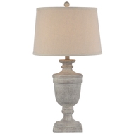 Ossia Table Lamp With Linen Shade - Thumb 1
