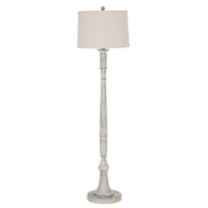 Stella Floor Lamp With Linen Shade - Thumb 2