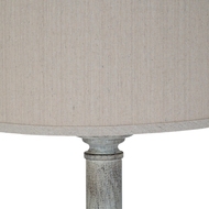 Stella Floor Lamp With Linen Shade - Thumb 4