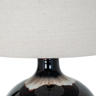 Sepia Shadows Table Lamp With Linen Shade - Thumb 4