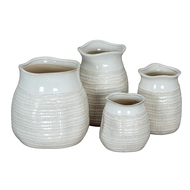 Tava Wide Hewn Vase - Thumb 4