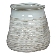 Tava Wide Hewn Vase - Thumb 1