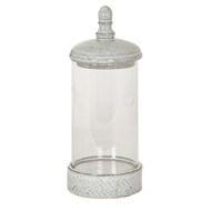 Sona Medium Hurricane Lantern With Lid - Thumb 1