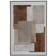 Sedora Hand Painted Canvas In Frame - Thumb 1
