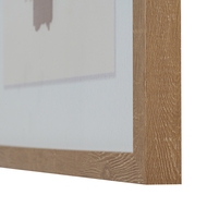 Tydis Art Mounted In Wooden Frame - Thumb 3
