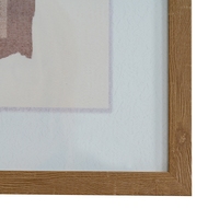 Terran Art Mounted In Wooden Frame - Thumb 2