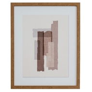 Terran Art Mounted In Wooden Frame - Thumb 1
