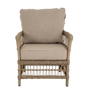 Provence Collection Outdoor 4 Seater Round Dining Set - Thumb 5