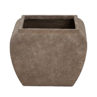 Umber Square Drum Set Of 2 Planters - Thumb 5