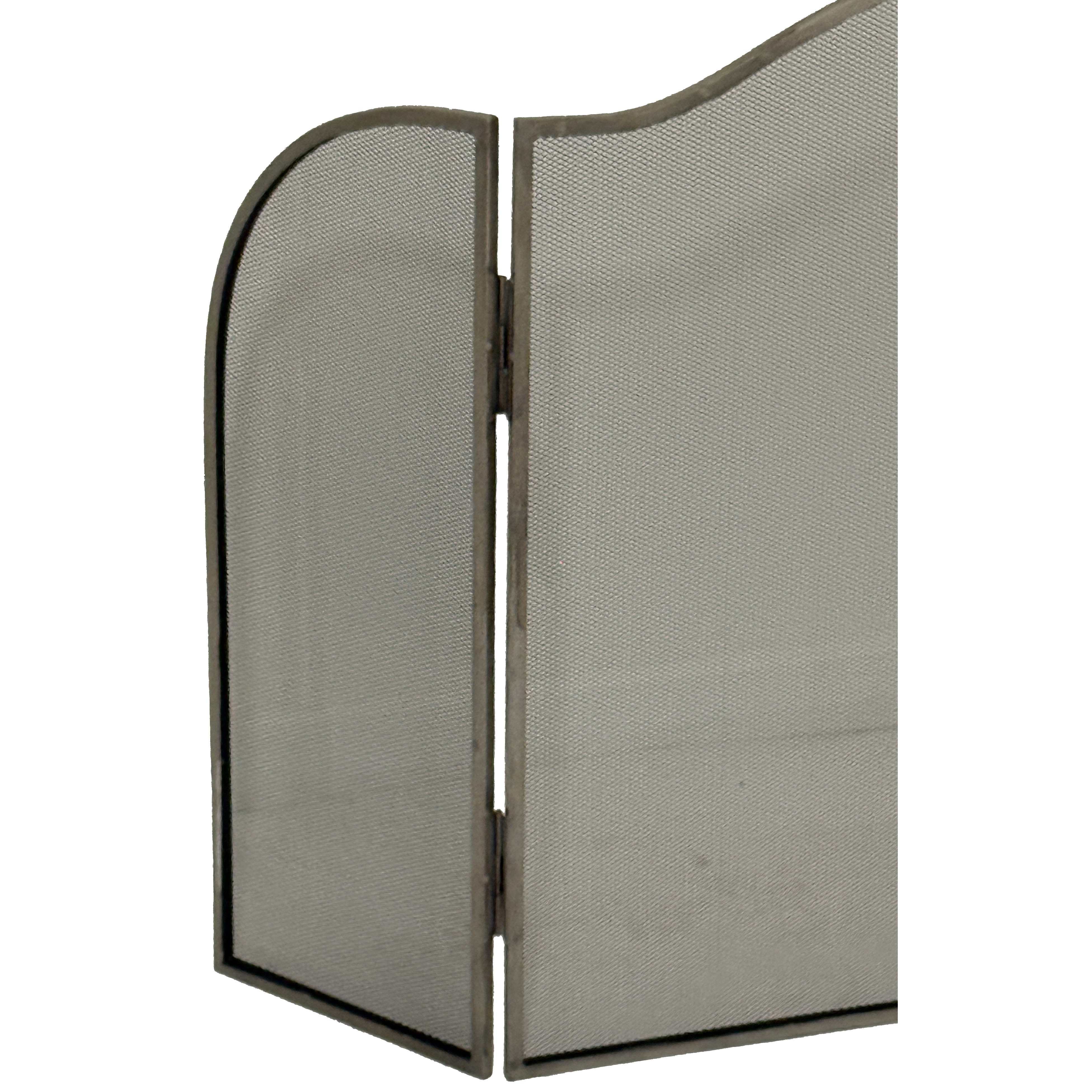 Antiqued Silver Large  Fire Screen - Thumb 2