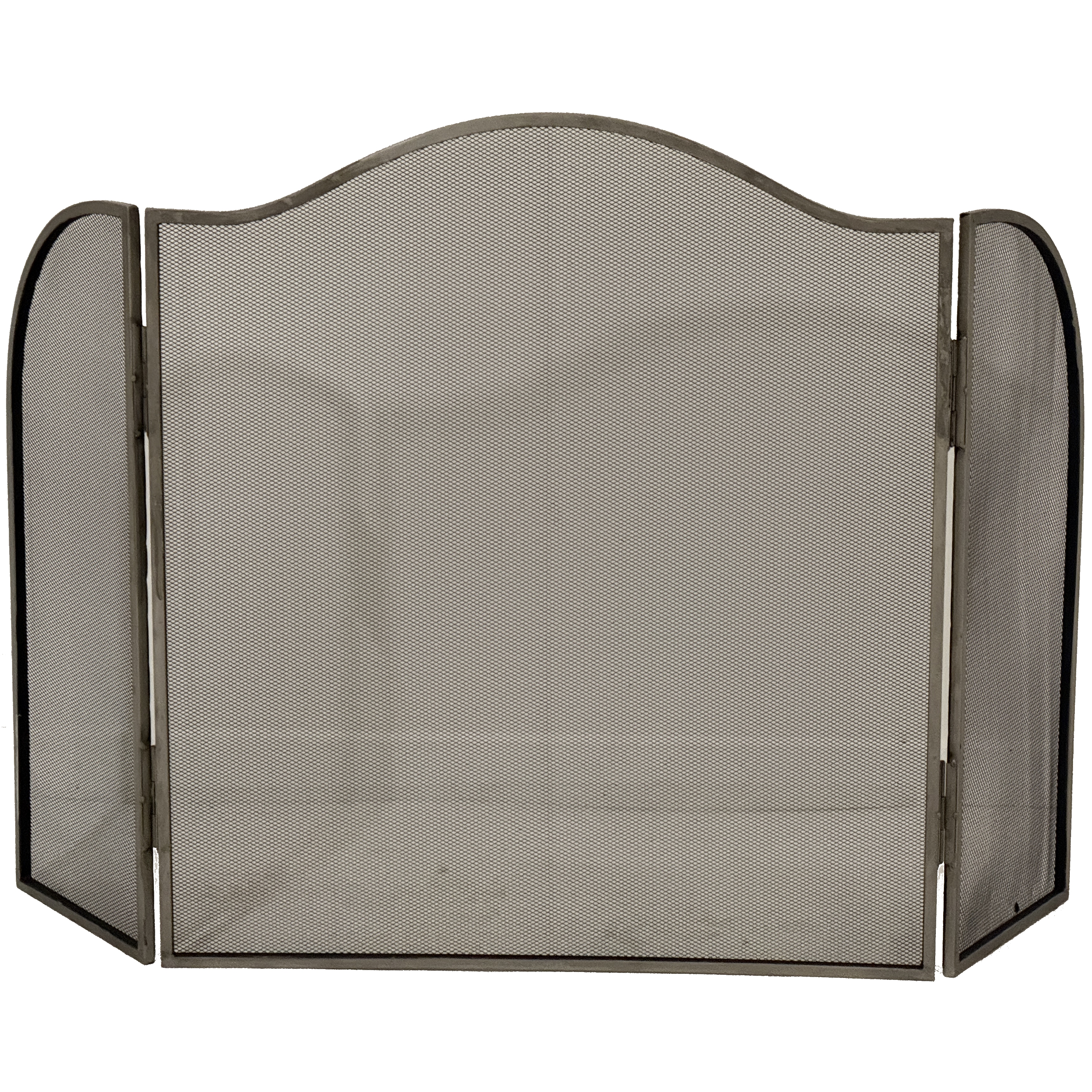 Antiqued Silver Large  Fire Screen - Thumb 1