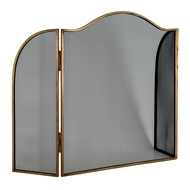 Antiqued Brass Large  Fire Screen - Thumb 3