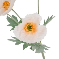 Cream Papaver Poppy Spray - Thumb 3