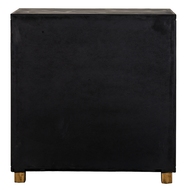 Lennox Black 2 Door Side Cupboard - Thumb 7