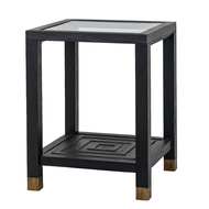 Lennox Black Side Table - Thumb 1