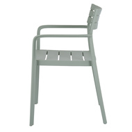 Aura French Grey Carver Chair - Thumb 2