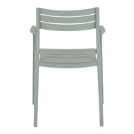 Aura French Grey Carver Chair - Thumb 3