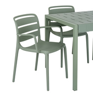Cube French Grey Table - Thumb 2