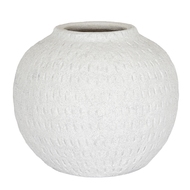 Ashen Large Round Vase - Thumb 1