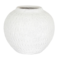 Ashen Medium Round Vase - Thumb 1