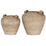 Terra Medium Urn Vase With Handles - Thumb 5