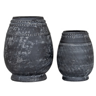 Etched Collection Tall Vase - Thumb 5