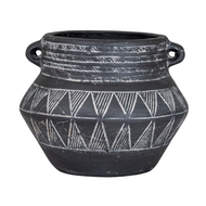 Etched Collection Pot With Handle - Thumb 2