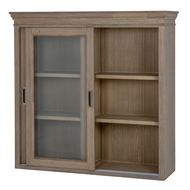 Delphine Collection Sliding Glass Dresser Top - Thumb 2