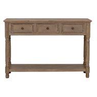 Delphine Collection 3 Drawer Console With Shelf - Thumb 2