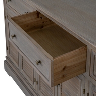 Delphine Collection 6 Door 3 Drawer Large Dresser Base - Thumb 5