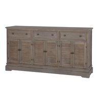 Delphine Collection 6 Door 3 Drawer Large Dresser Base