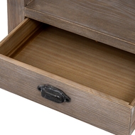 Haldon Collection 1 Drawer Side Table With Shelf - Thumb 4