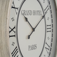 Hotel Paris Large Grey Clock With Glass - Thumb 2