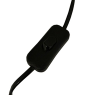 Sepia Shadows Squat Table Lamp With Linen Shade - Thumb 4