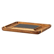 Acacia Serving Tray with Slate - Thumb 3