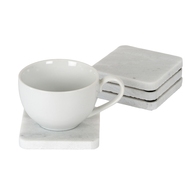 Set of Four Square Marble Coasters - Thumb 2