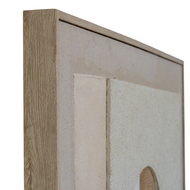 Portina Linen Textured Canvas in Frame - Thumb 4