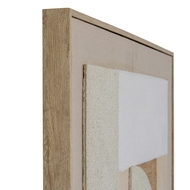 Lumera Linen Textured Canvas in Frame - Thumb 4