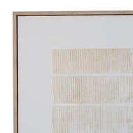 Sola Textured Line Canvas in Frame - Thumb 2