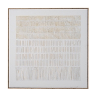 Sola Textured Line Canvas in Frame - Thumb 1