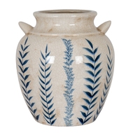 Blue Flora Amphora Vase - Thumb 2