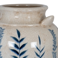 Blue Flora Amphora Vase - Thumb 4