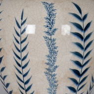 Blue Flora Amphora Vase - Thumb 5