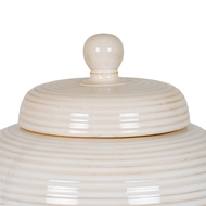 Neva Large Lidded Ceramic Jar - Thumb 3